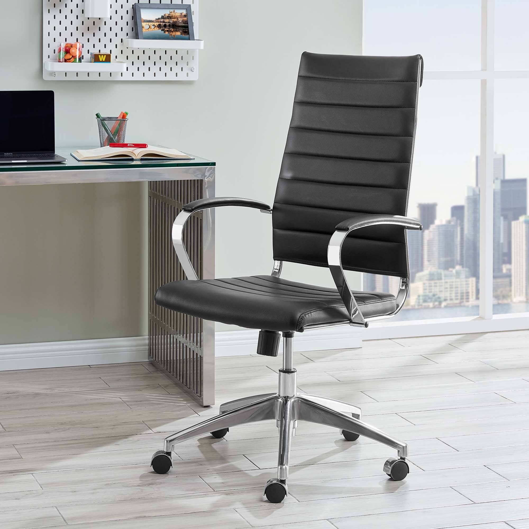 Alt View 6. Modway - Jive Highback Office Chair by Modway - Black.