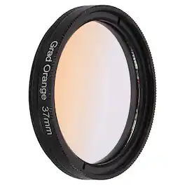 Unique Bargains - 37mm Graduated Color Filter, Scratch Optical Resin Circular Screw-in Color Correcting for Photography