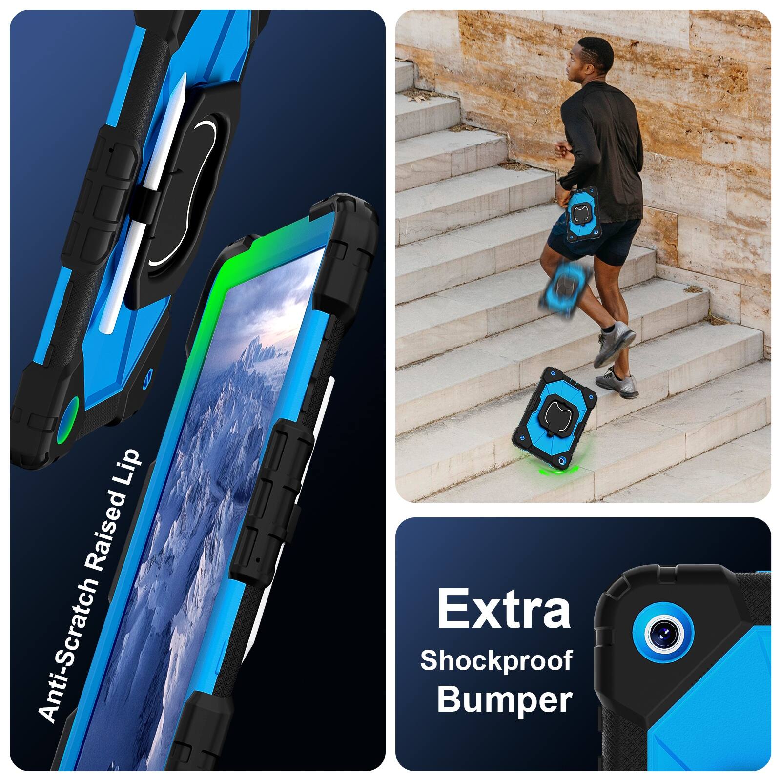 Lip Raised Anti-Scratch Extra Shockproof Bumper