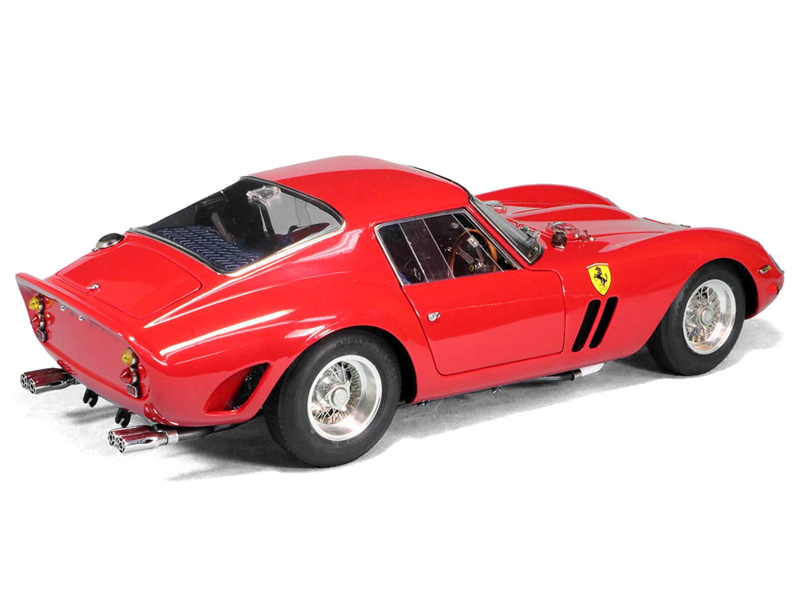 Alt View 2. CMC - Ferrari 250 GTO Red "Ron Fry - London Motor Show" (1962) Limited Edition to 2000 pieces Worldwide 1/18 Model Car by CMC.