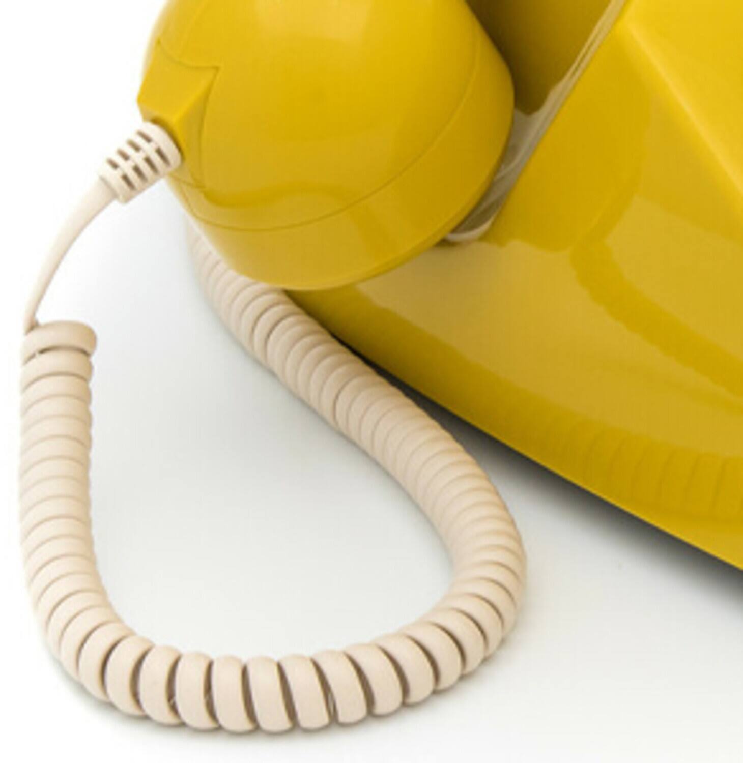 Alt View 2. PopMarket - GPO Retro GPO746DPBMS 746 Desktop Push Button Telephone - Mustard   - MISC ACCESSORY - Yellow.
