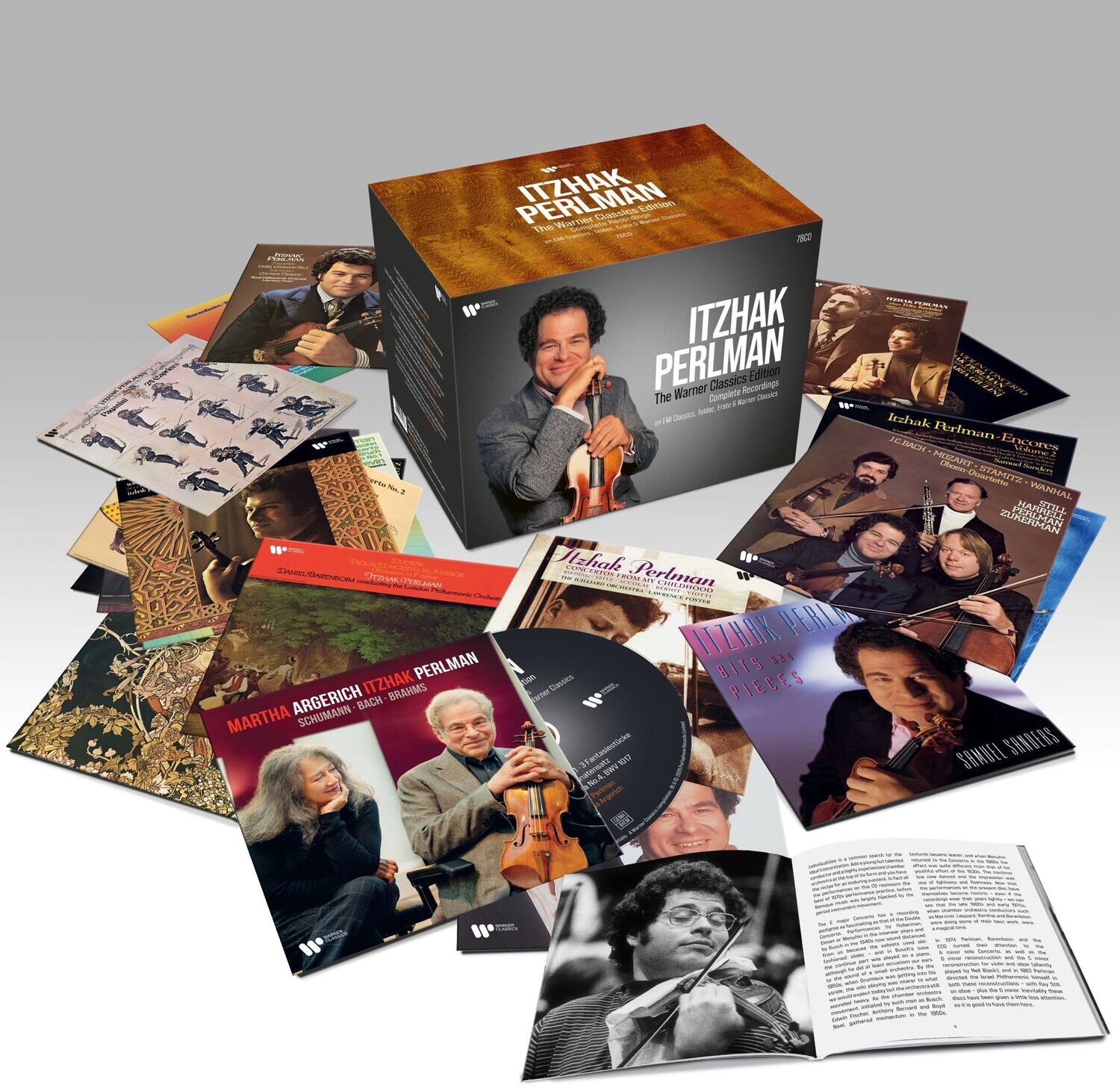 ITZHAK PERLMAN  
The Warner Classics Recordings Edition  
The Complete Recordings  

ITZHAK PERLMAN  
The Warner Classics Recordings Edition  
The Complete Recordings  

MARTHA ARGERICH & ITZHAK PERLMAN  
SCHUMANN - BACH - BRAHMS  

ITZHAK PERLMAN  
BITS & PIECES  

ITZHAK PERLMAN  
The Warner Classics Recordings Edition  
The Complete Recordings  

ITZHAK PERLMAN  
The Warner Classics Recordings Edition  
The Complete Recordings  

ITZHAK PERLMAN  
The Warner Classics Recordings Edition  
The Complete Recordings  

ITZHAK PERLMAN  
The Warner Classics Recordings Edition  
The Complete Recordings  

ITZHAK PERLMAN  
The Warner Classics Recordings Edition  
The Complete Recordings  

ITZHAK PERLMAN  
The Warner Classics Recordings Edition  
The Complete Recordings  

ITZHAK PERLMAN  
The Warner Classics Recordings Edition  
The Complete Recordings  

ITZHAK PERLMAN  
The Warner Classics Recordings Edition  
The Complete Recordings  

ITZHAK PERLMAN  
The Warner Classics Recordings Edition  
The Complete Recordings  

ITZHAK PERLMAN  
The Warner