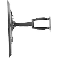 Peerless-AV - SmartMount Articulating, Retractable, Swivel, Tilt Display Wall Mount For Most 32" - 50" Flat Panel Displays - Semi-gloss Black - Alt_View_Zoom_12