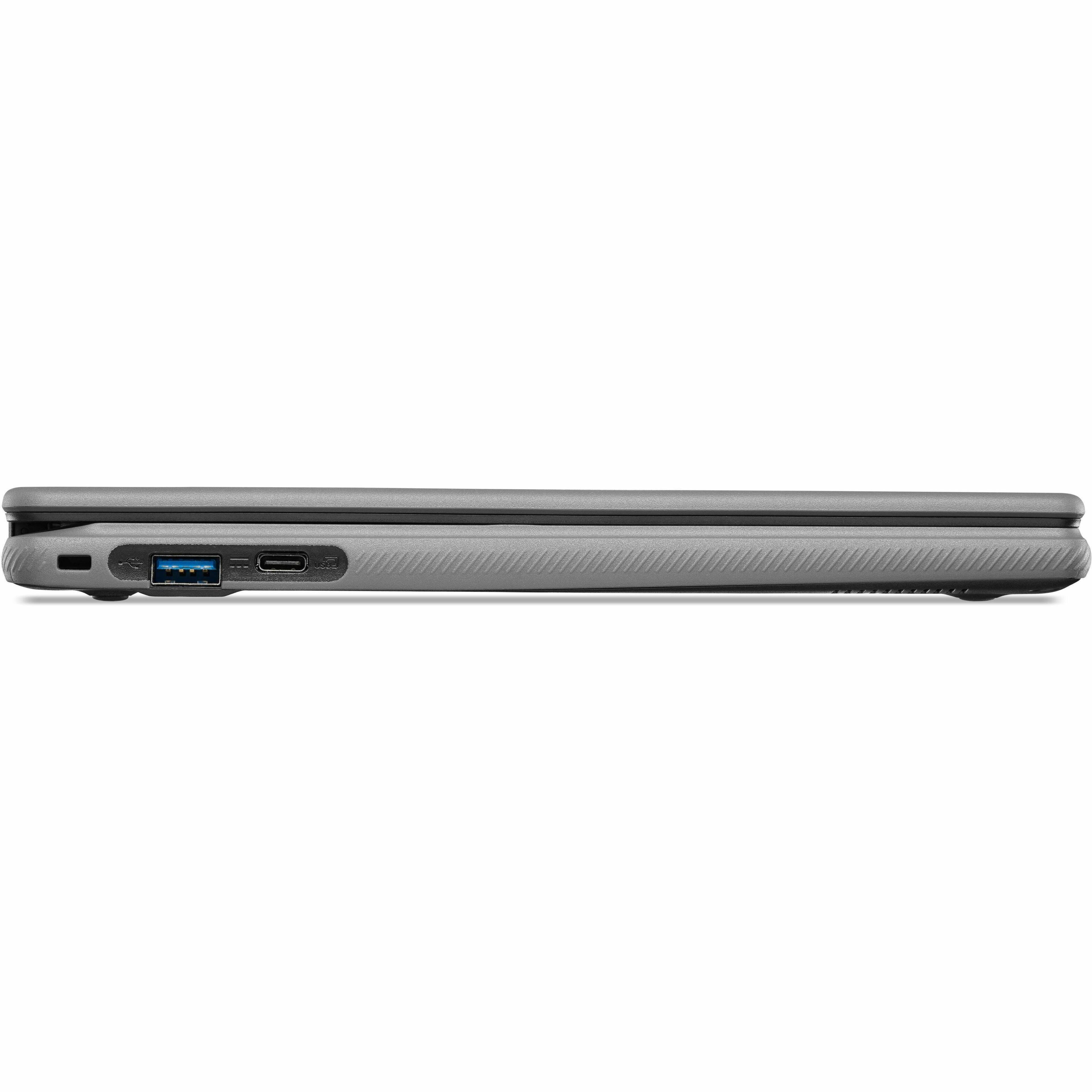 Alt View 8. Acer - Acer Chromebook Spin 311 R725T R725T-892V 11.6" Touchscreen Rugged Convertible 2 in 1 Chromebook - HD - 60 Hz - MediaTek - Black.