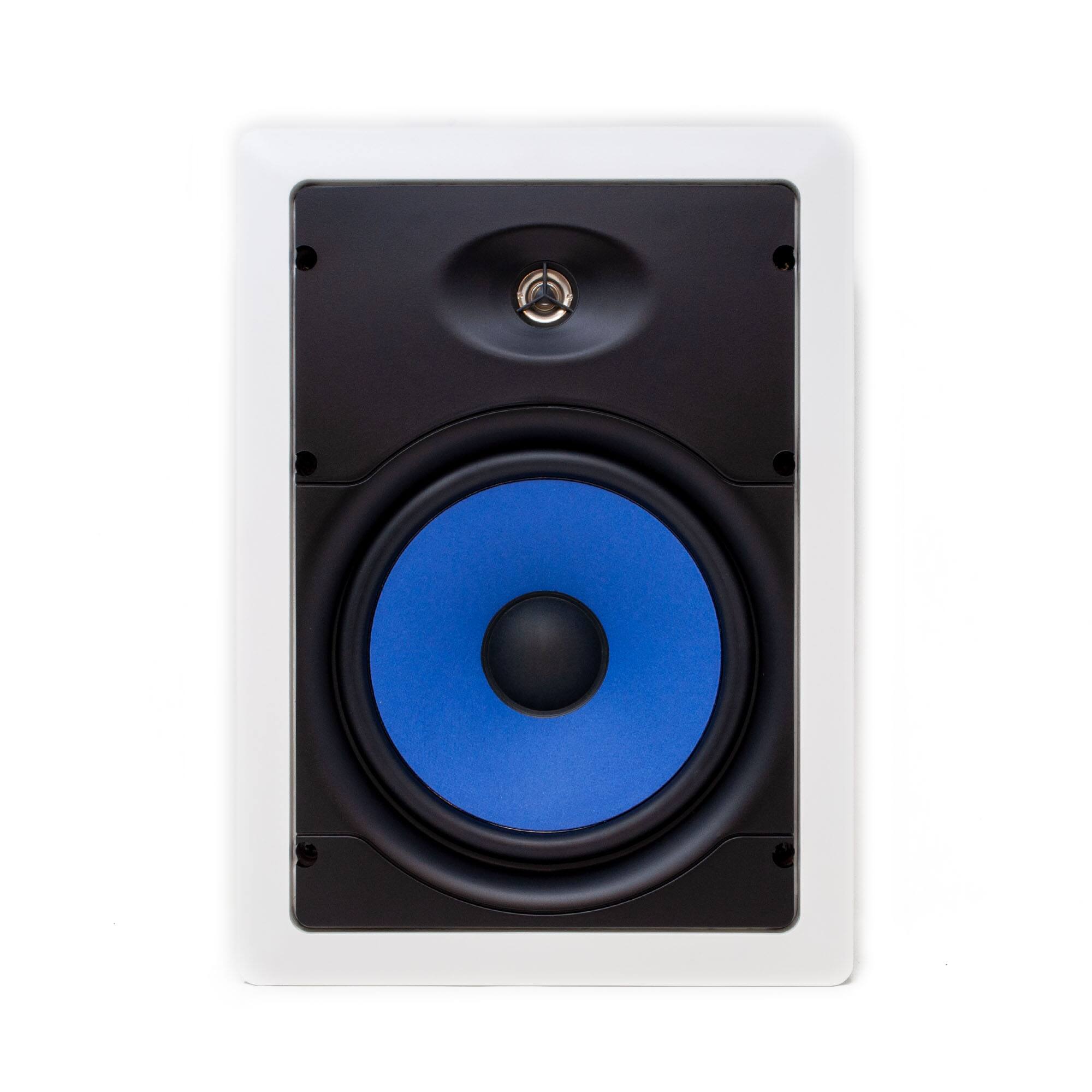 Alt View 4. Legrand - Legrand MS3801 evoQ 3000 8" In-Wall Speakers (Pair) - Black/Gray.