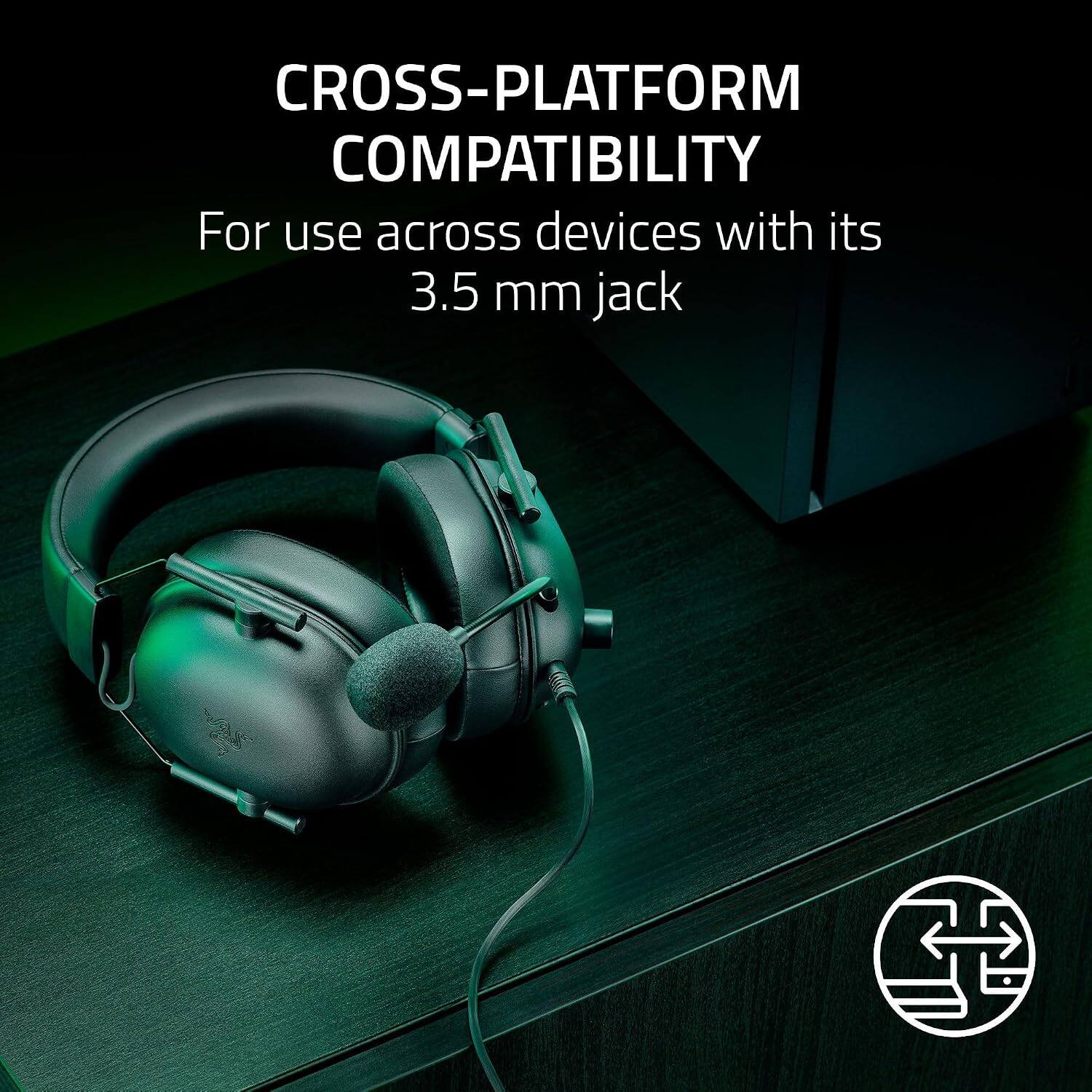 CROSS-PLATFORM COMPATIBILITY  
For use across devices with its 3.5 mm jack