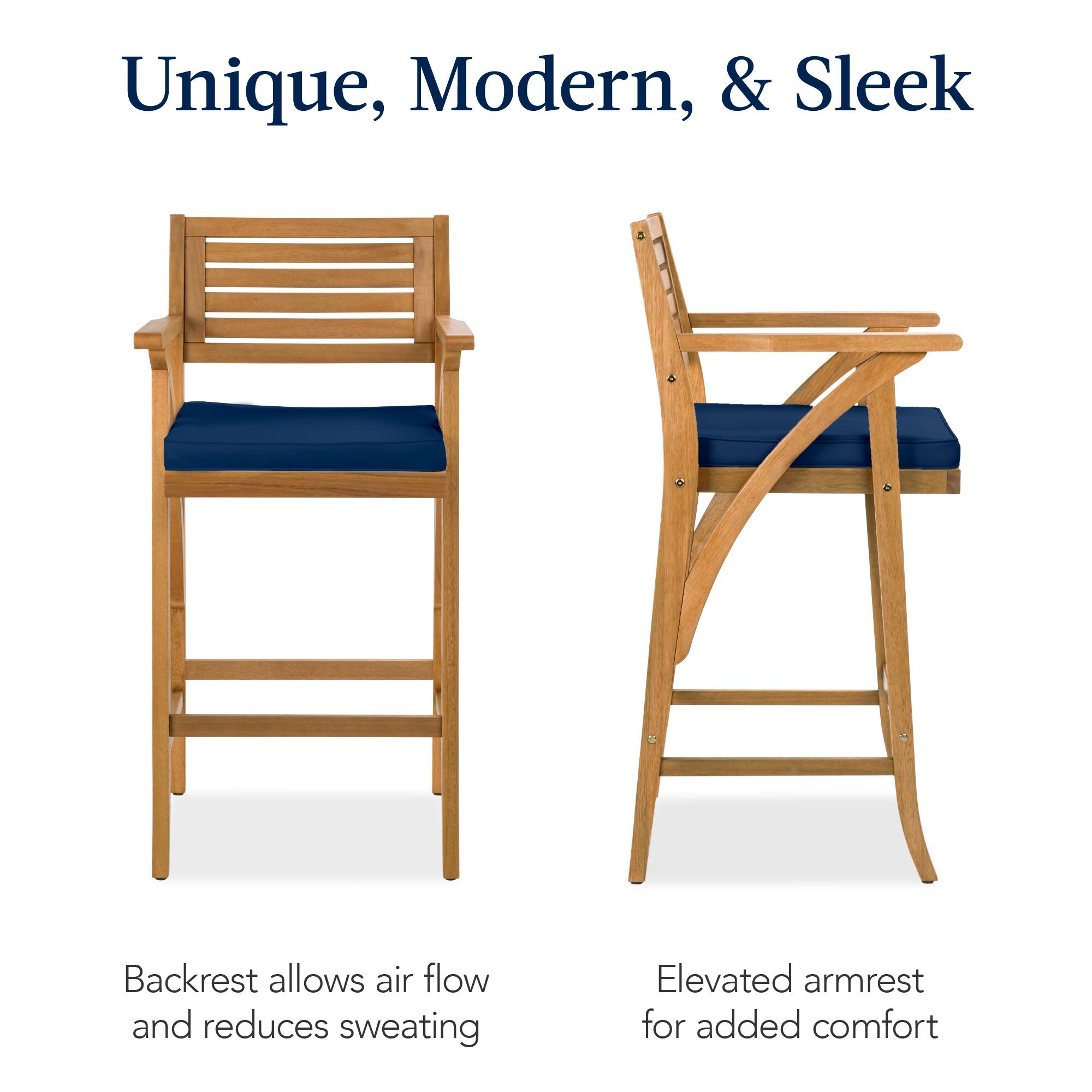 Unique, Modern, & Sleek

Backrest allows air flow and reduces sweating

Elevated armrest for added comfort