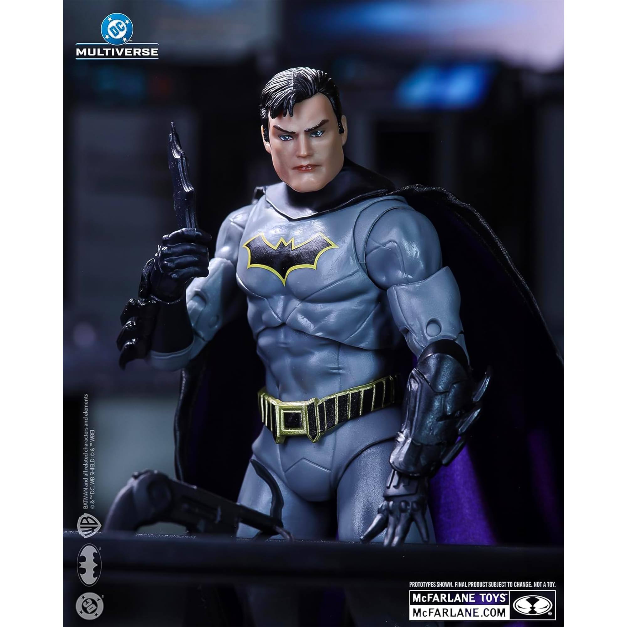 DC MULTIVERSE elements I characters WRSA 1 d related HIDO and BM DC BATMAN CA PROTOTYPES SHOWN FIAL PRODUCT SUBJECT 10 CHANGL NOT a TOT McFARLANE TOYS McFARLANE.COM