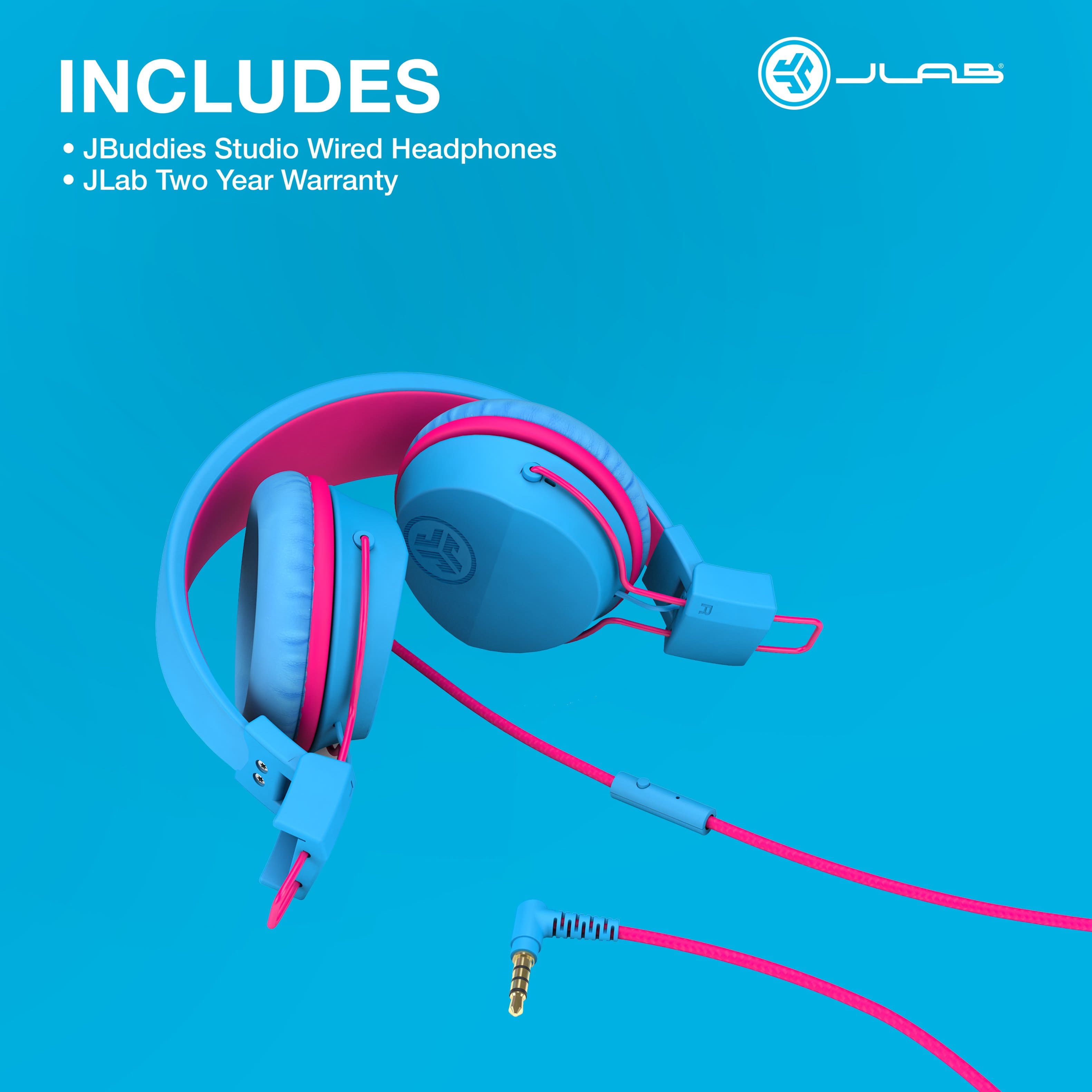 INCLUDES
JBuddies Studio Wired Headphones
JLab Two Year Warranty
R.9