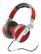 Front Standard. Focal - Spirit One Circumaural Headphones - Red/Black.