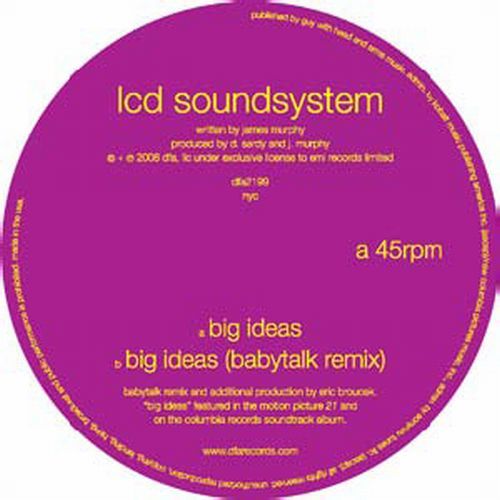 Big Ideas [12 inch Vinyl Single]