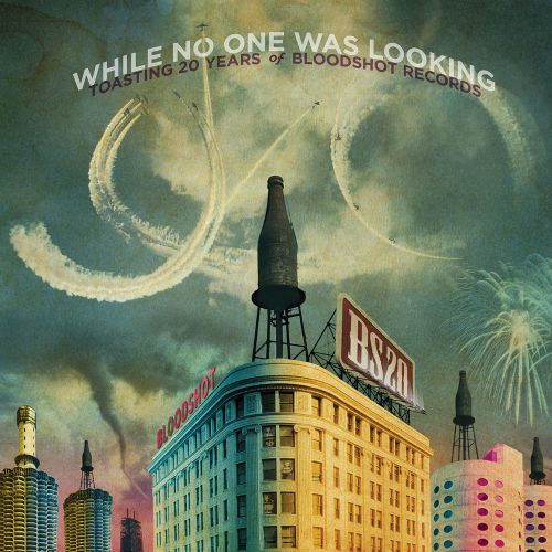 While No One Was Looking: Toasting 20 Years of Bloodshot Records [LP] - VINYL