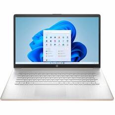 Front. HP - HP 17.3" HD+ Notebook Intel Celeron N4500 4GB RAM 256GB SSD Pale Rose Gold - Pale Rose Gold.