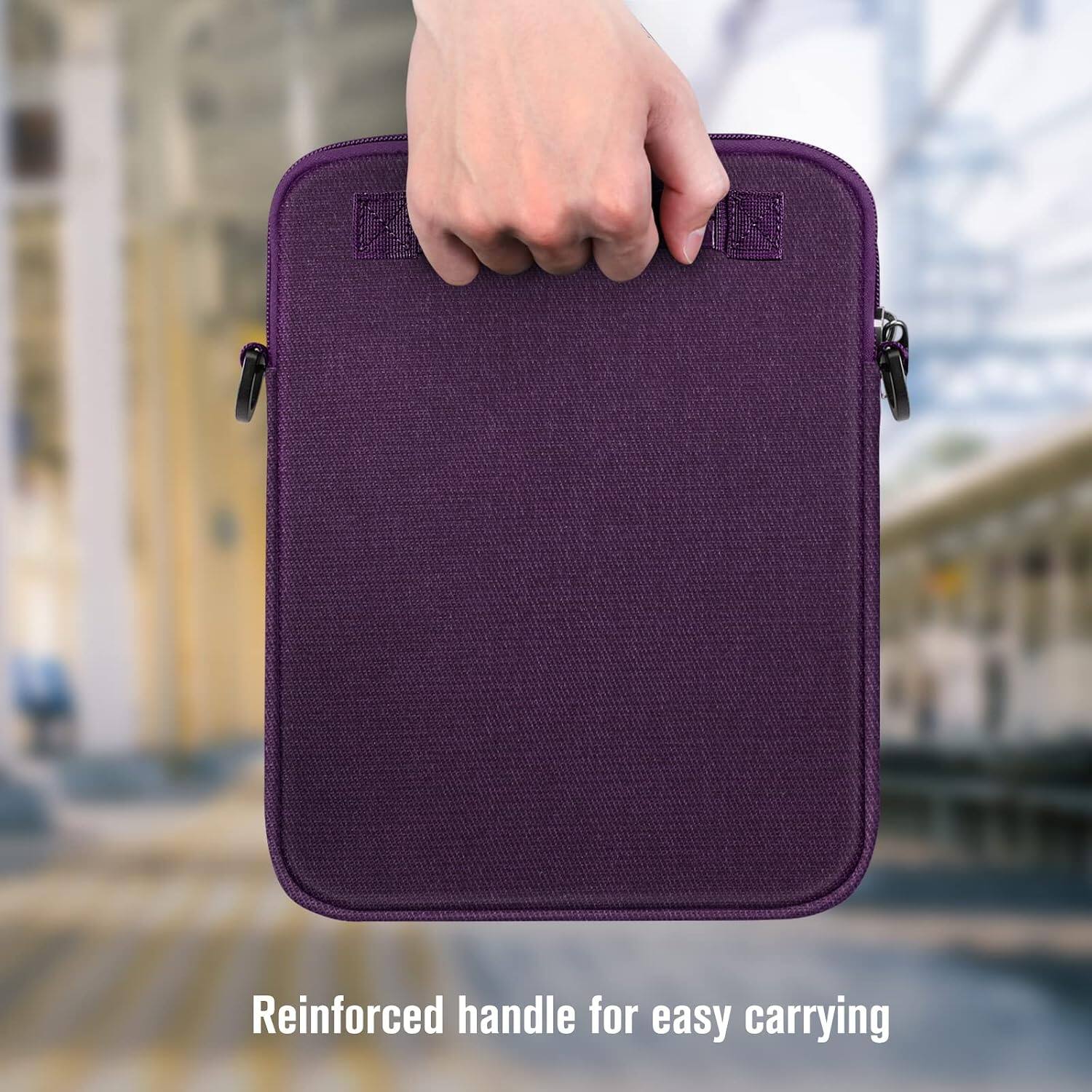 Reinforced handle for easy carrying