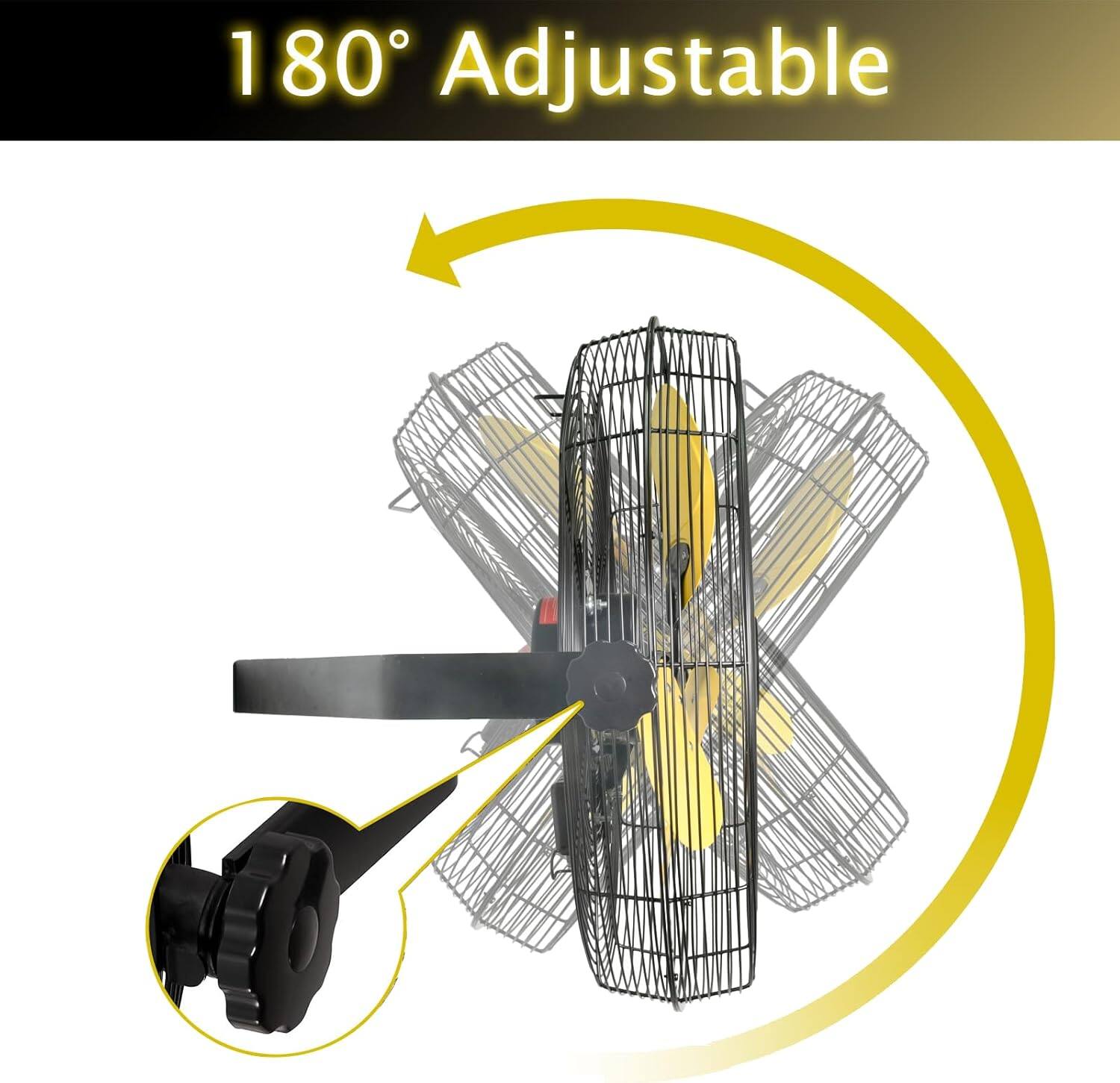 180° Adjustable