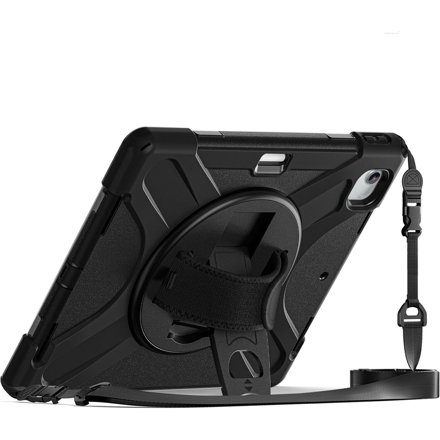 Alt View 12. SaharaCase - Raider-X Series Heavy-Duty Case for Apple iPad Air 13" M3/M2 - Scorpion Black.