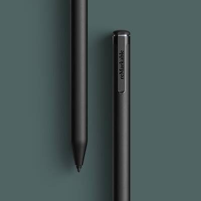 reMarkable - Marker Plus with Built-in Eraser for reMarkable Paper Pro - Warm Black reMarkable - Marker Plus with Built-in Eraser for reMarkable Paper Pro - Warm Black