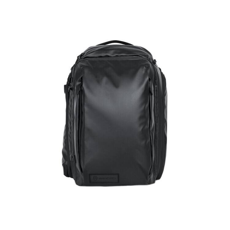 Front. WANDRD - WANDRD Transit Travel Backpack with Dual Quick-Draw Side Access (Black, 45L) - Black.