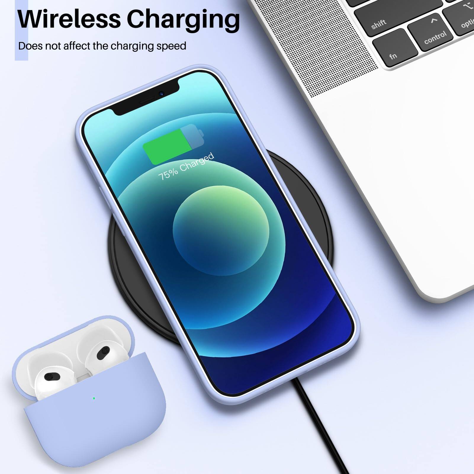 Wireless Charging Does not affect the charging speed Charged 75%