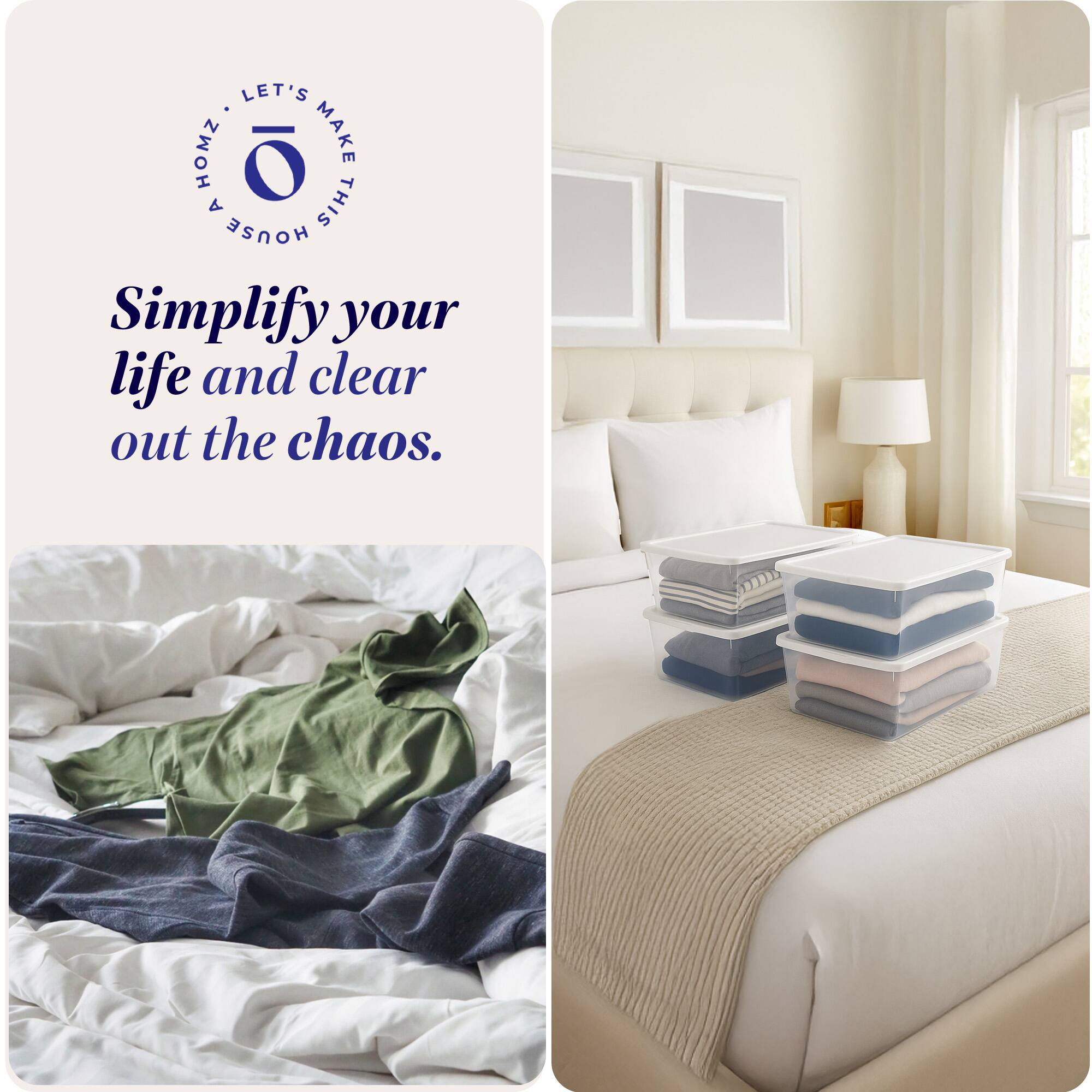 LET'S MAKE THIS HOUSE HOMZ

Simplify your life and clear out the chaos.