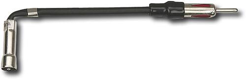 Front. Metra - Antenna Adapter for Select Vehicles - Black.