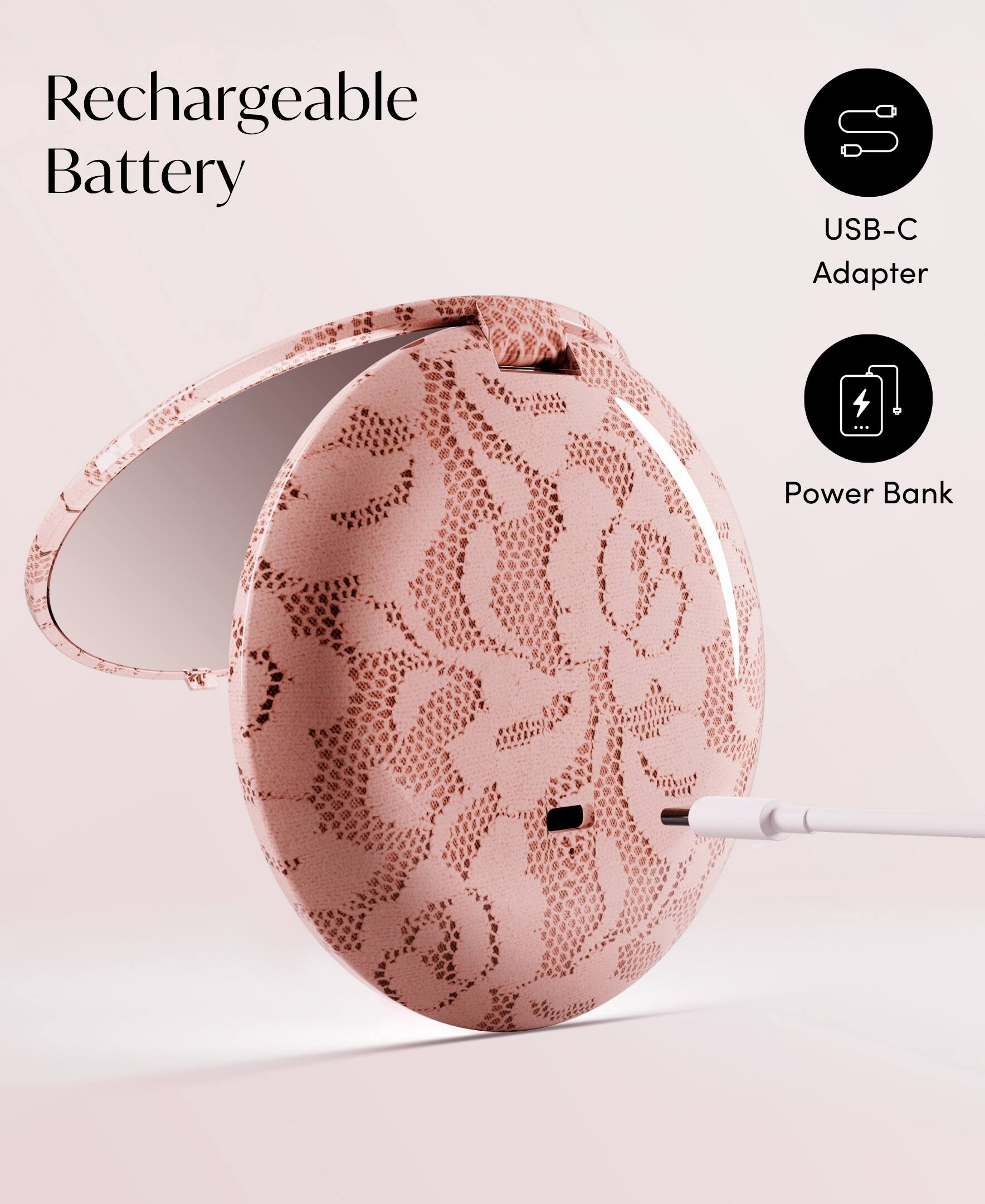Rechargeable Battery  
USB-C Adapter  
Power Bank