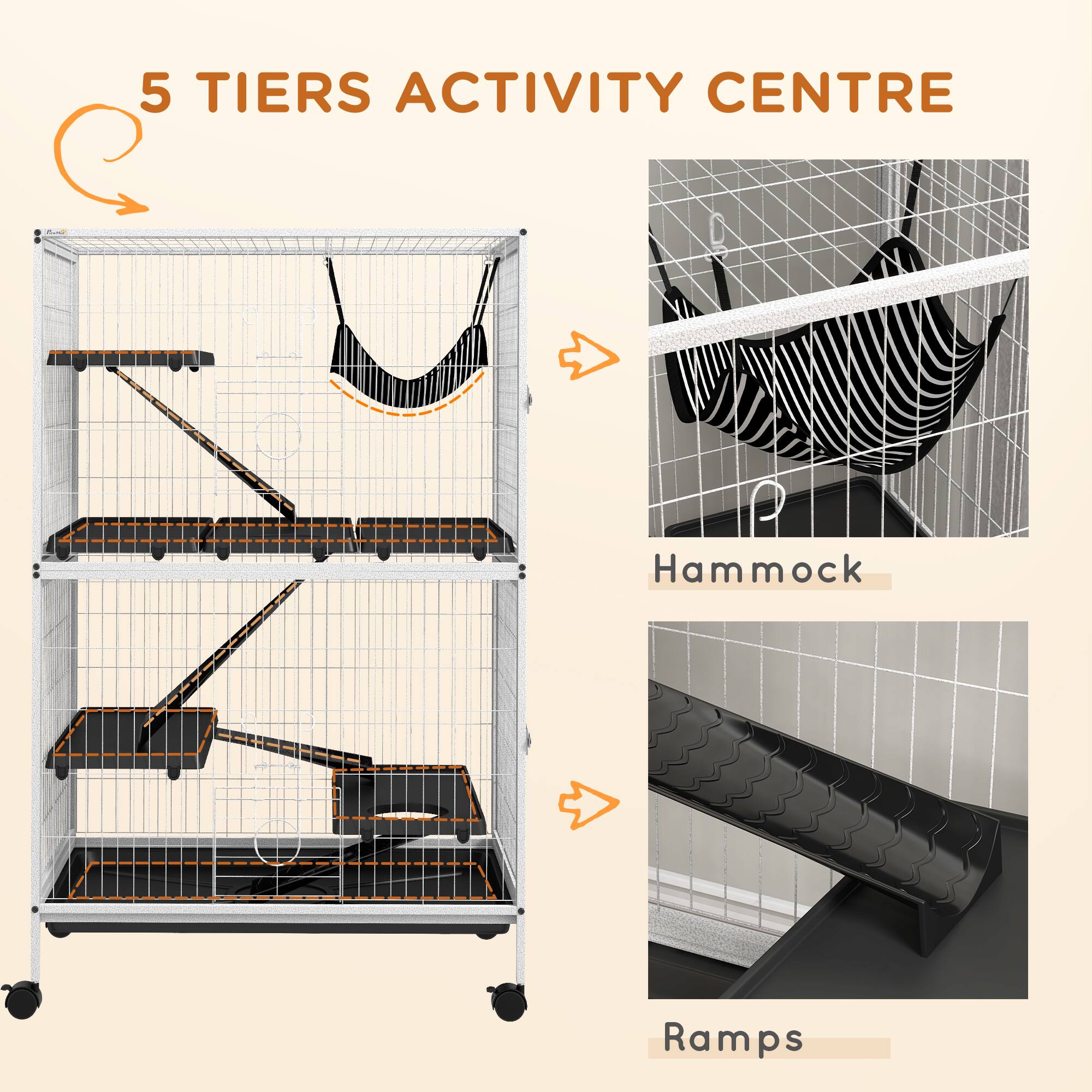 5 Tiers Activity Centre

Hammock

Ramps