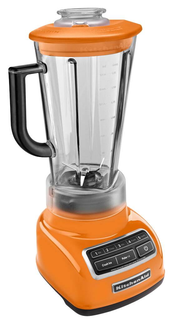 Alt View 12. KitchenAid - Diamond 5-Speed Blender - Tangerine.