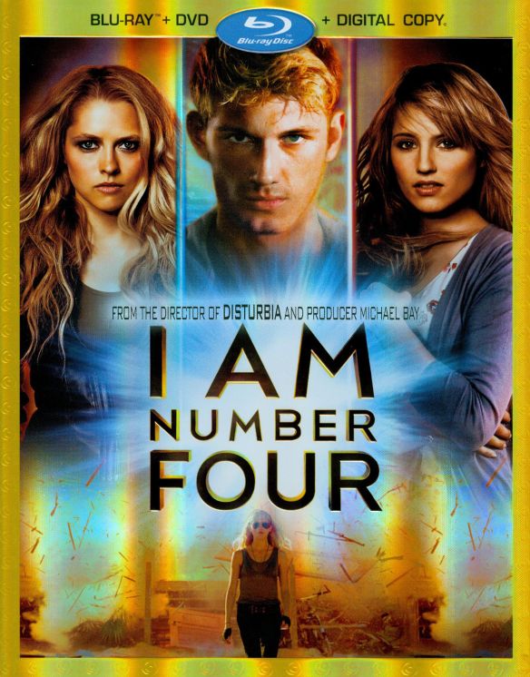  I Am Number Four [3 Discs] [Includes Digital Copy] [Blu-ray/DVD] [2011]