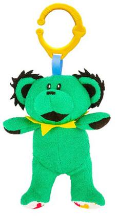 PopMarket - Grateful Dead - Daphyl's - Grateful Dead - Dancing Bear - Interactive Plush (Green) DAPGDPB_G - COLLECTIBLES - Multicolor