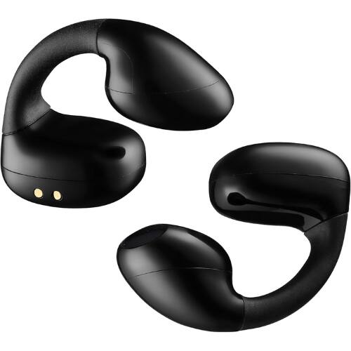 Angle. iLive Electronics - iLive Electronics IAEBTO25B Truly Wireless Open-Ear Clip Earbuds, Clear Sound, Comfortable Fit, Bluetooth, Black.