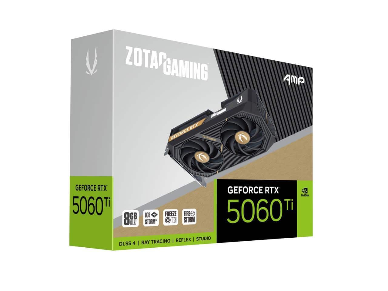 ZOTAC AMP GeForce RTX 5060 Ti 8GB 128 Bit GDDR7 DLSS 4.0 PCI