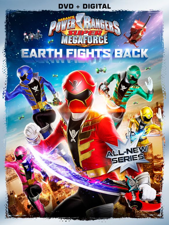  Power Rangers Super Megaforce: Earth Fights Back [DVD]