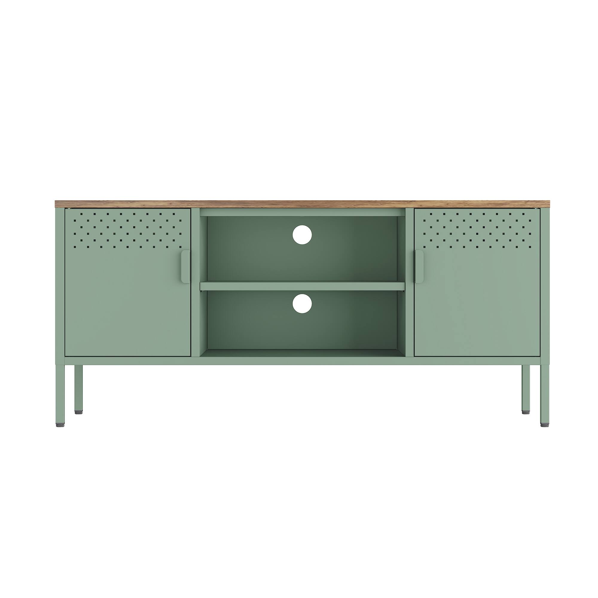 Front. TinyHomie - Storage Cabinet in Sage Green - Sage Green.