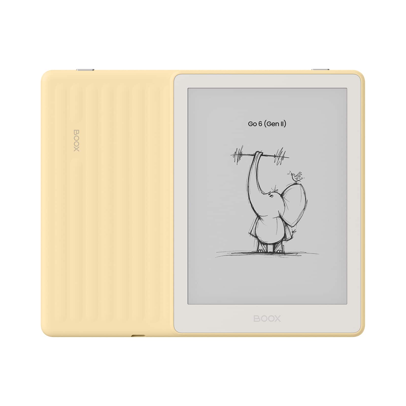 BOOX - Go 6 (Gen II) 6" eNote ePaper Tablet 32GB - 2026 - Custard Yellow