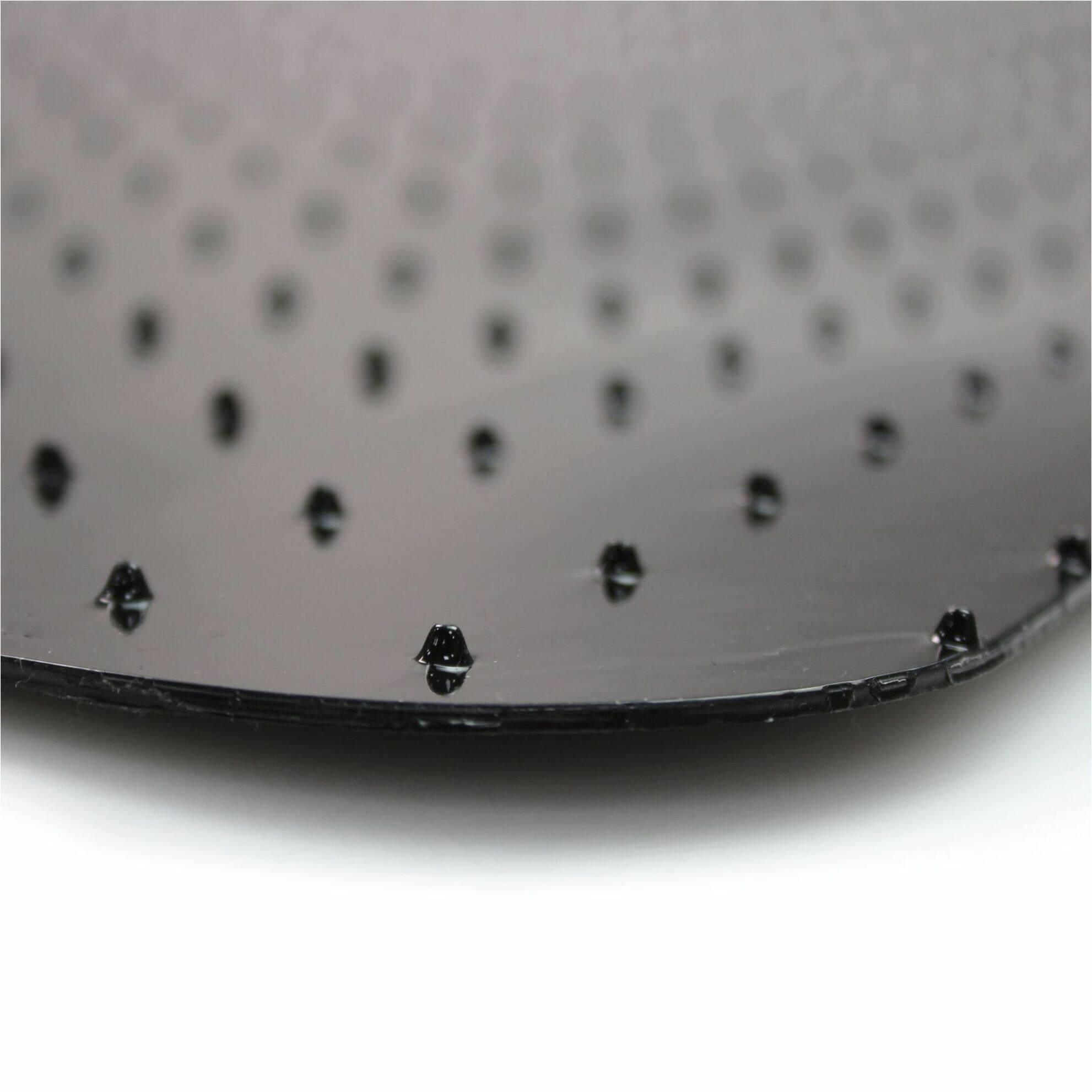 Alt View 19. Floortex - Advantagemat Black Vinyl Rectangular Chair Mat for Carpets - 29.5'' x 47'' - Black.