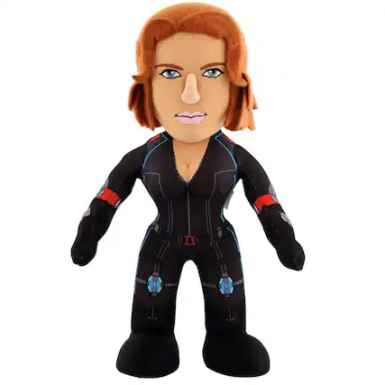 Front. Marvel - Marvel's Avengers: Age of Ultron 10" Plush: Black Widow - Black/Red.