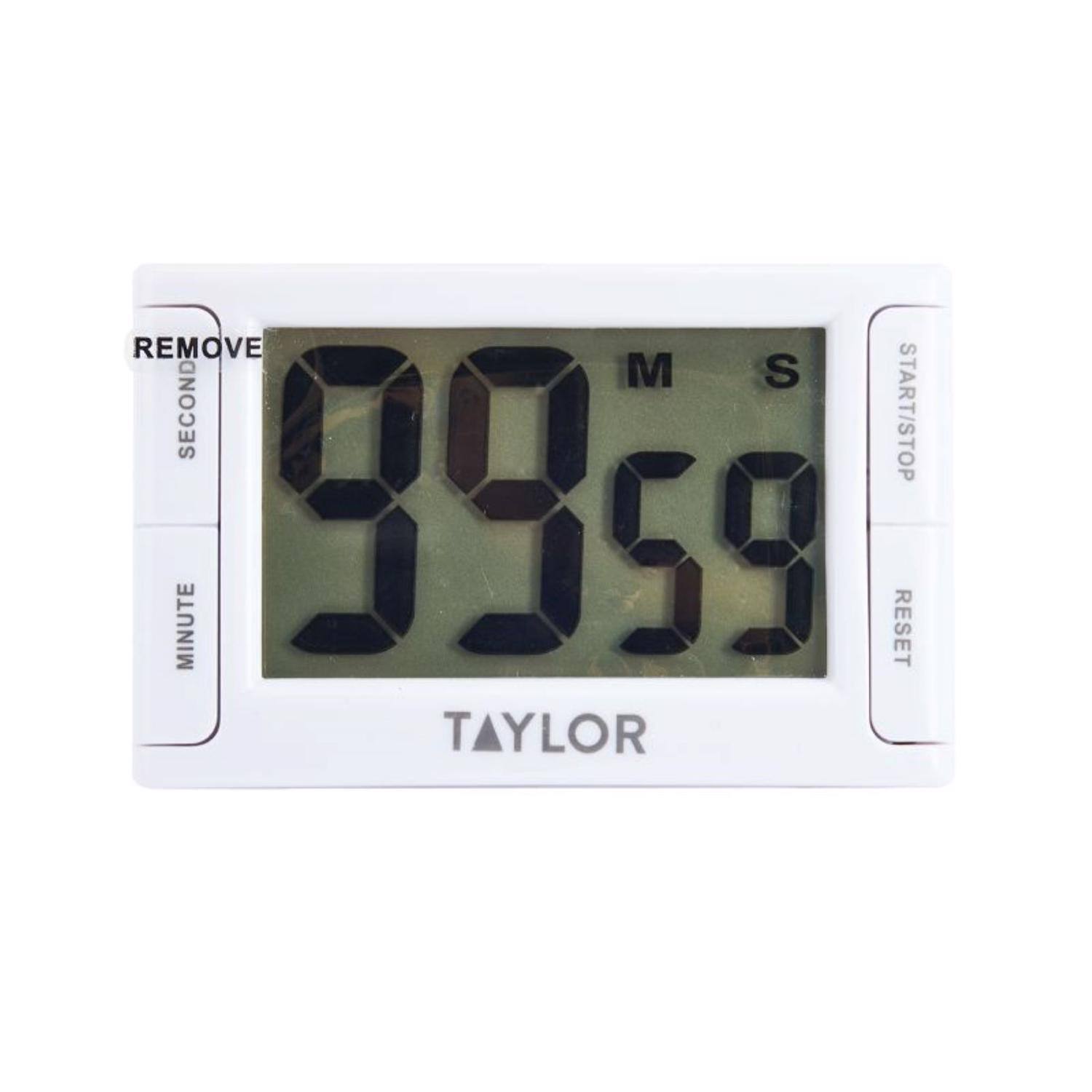 REMOVE SECOND START/STOP MINUTE 99:59 RESET TAYLOR