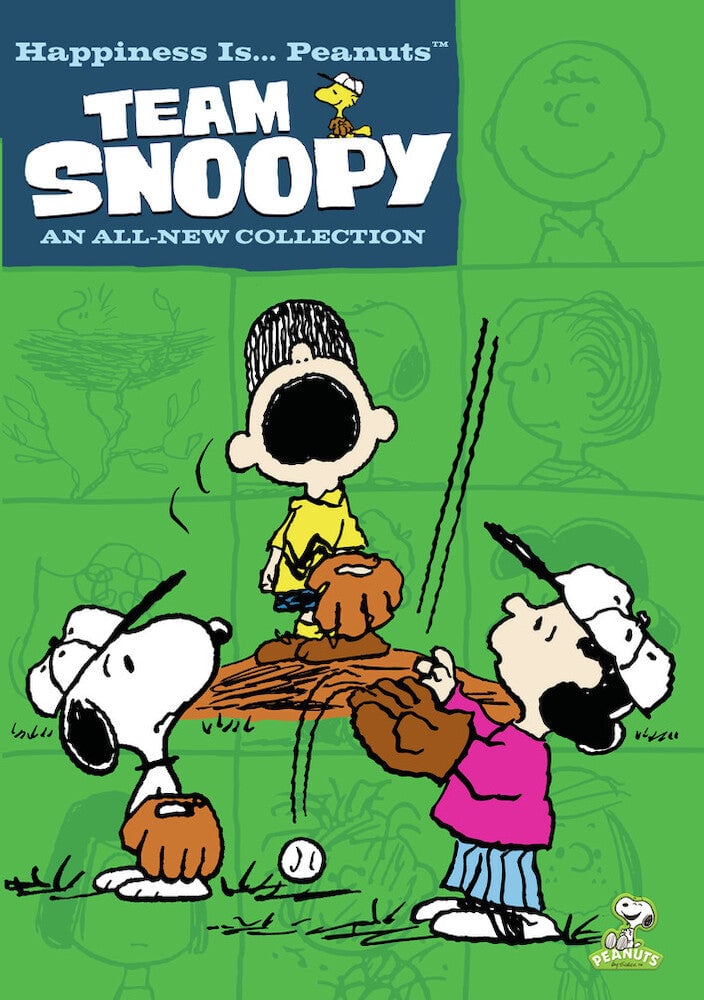 Front. Happiness is...Peanuts: Team Snoopy - DVD.