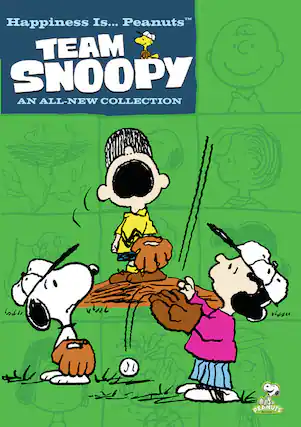 Front. Happiness is...Peanuts: Team Snoopy - DVD.