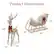 Product Dimensions
- Deer: 48" (height), 27" (width), 13" (depth)
- Sleigh: 36" (length), 27" (height), 10" (depth)