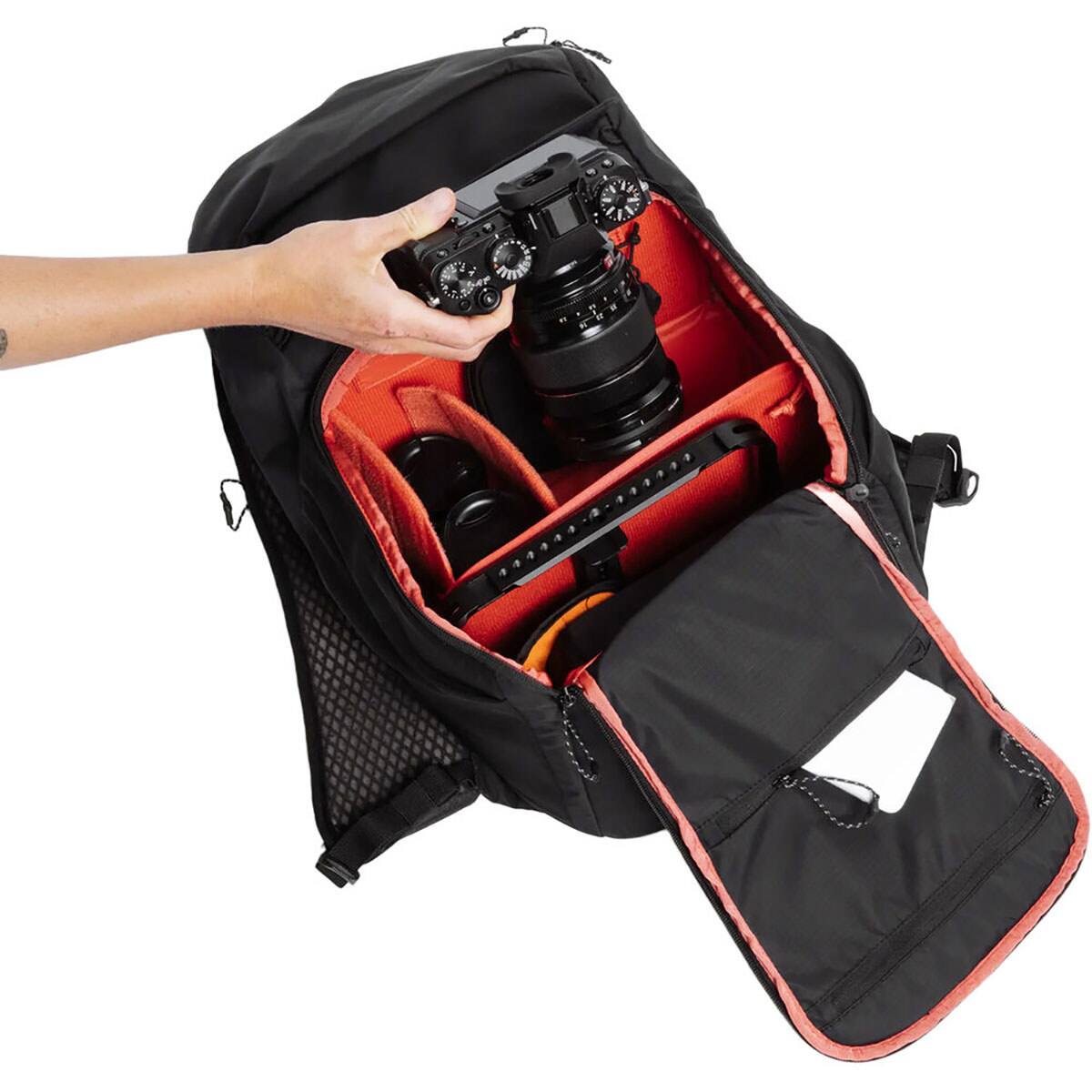Alt View 1. Moment - Moment Sequence 23L Camera Backpack - Black.