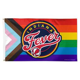 WinCraft - Indiana Fever 3' x 5' Pride Single-Sided Flag - Multicolor