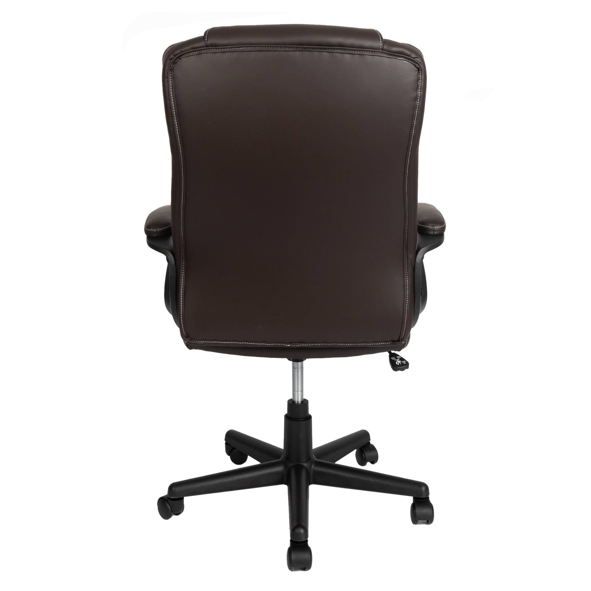 Alt View 2. GOODSILO - Ergonomic Executive Office Chair with High Back Support and Adjustable Features - Brown.