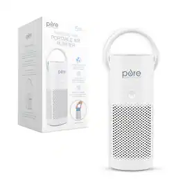 Pure Enrichment - True HEPA Portable Air Purifier - White