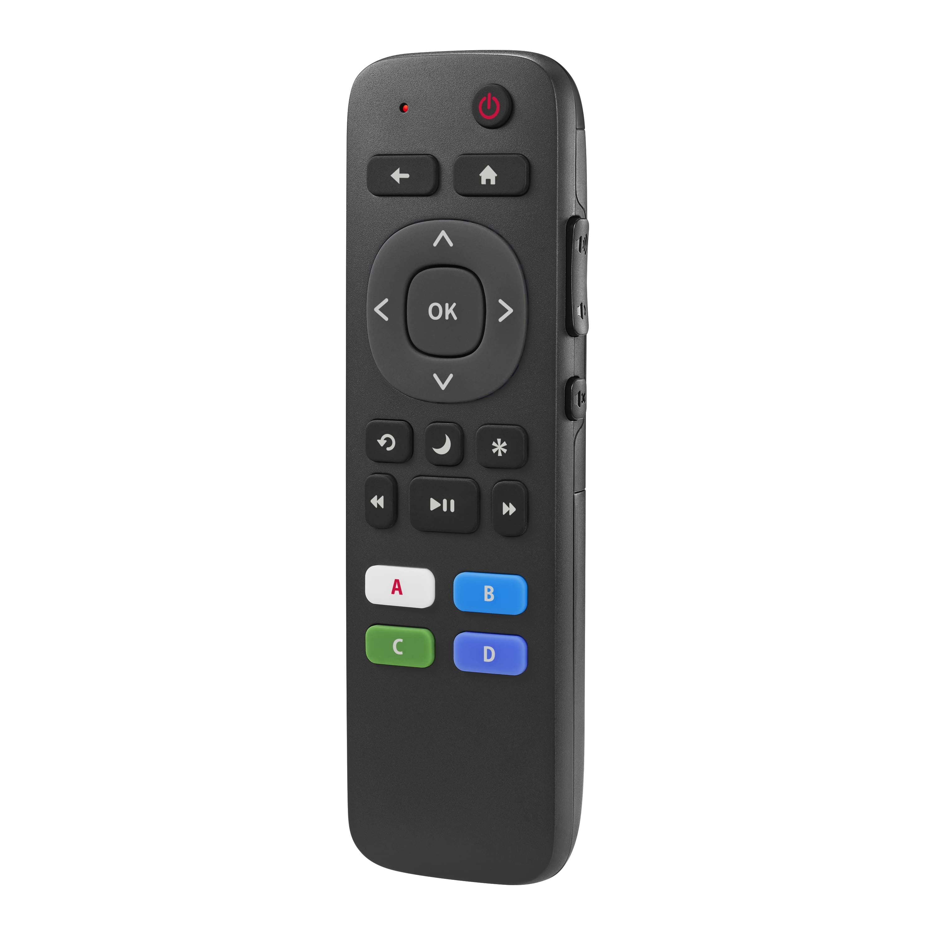 Alt View 12. Insignia™ - Replacement Remote for Insignia, TCL & Hisense Roku TVs - Black.