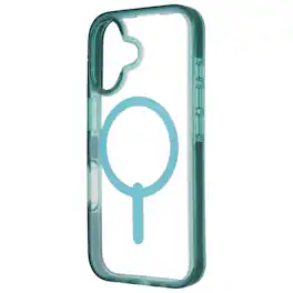 ZAGG - Santa Cruz Snap Series Case for MagSafe for Apple iPhone 16 - Retro - Blue