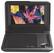Front Standard. Audiovox - 7" Widescreen TFT Portable DVD Player.