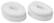 Front Standard. Pretika - Replacement Facial Brush Heads (2-Pack) - White.