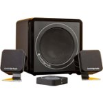 Front Zoom. Cambridge Audio - Minx 2.1 60 W Speaker System - Stand Mountable, Desktop - Black.